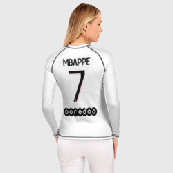 Женский рашгард 3D Mbappe 7 PSG Pink Theme - фото 2