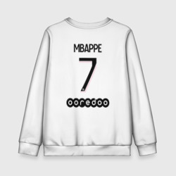 Детский свитшот 3D Mbappe 7 PSG Pink Theme