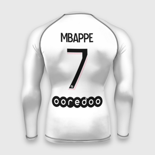 Мужской рашгард 3D Mbappe 7 PSG Pink Theme, цвет 3D печать - фото 2