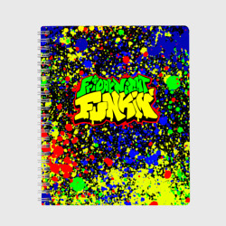 Тетрадь Friday Night Funkin Logo Acid Style