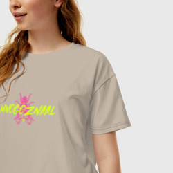 Женская футболка хлопок Oversize Mnogoznaal 1 - фото 2