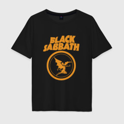 Мужская футболка хлопок Oversize Black Sabbath Vol 4 Рок группа