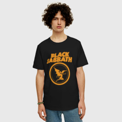 Мужская футболка хлопок Oversize Black Sabbath Vol 4 Рок группа - фото 2