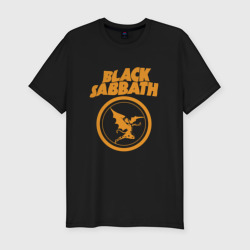 Мужская футболка хлопок Slim Black Sabbath Vol 4 Рок группа