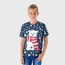 Детская футболка 3D Малыш Медведь - фото 2