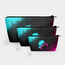 Косметичка 3D Инь Янь неоновые котики - фото 2