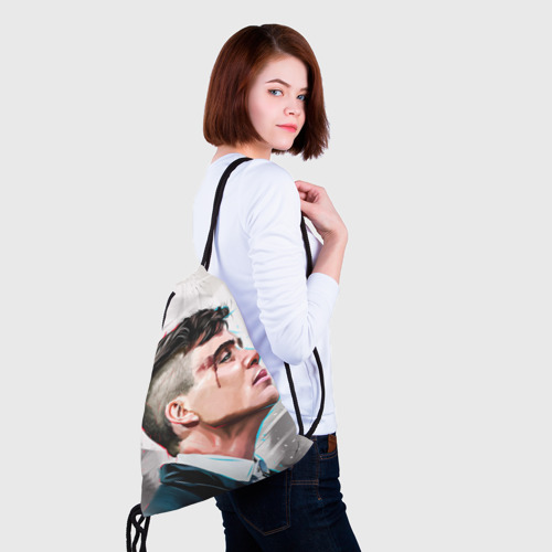 Рюкзак-мешок 3D Острые козырьки, Шелби - фото 5