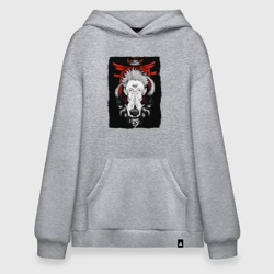 Худи SuperOversize хлопок Заклинание Итадори, сукуна