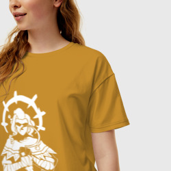 Женская футболка хлопок Oversize Темнейшее подземелье DD - фото 2