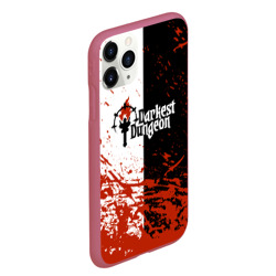 Чехол для iPhone 11 Pro Max матовый Darkest Dungeon DD Black White Logo - фото 2