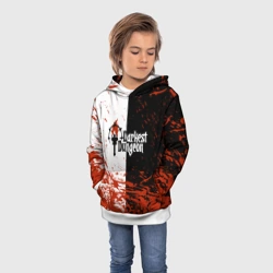 Детская толстовка 3D Darkest Dungeon DD Black White Logo - фото 2