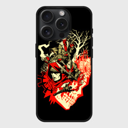 Чехол силиконовый для Apple iPhone 15 Pro матовый Darkest Dungeon - Темнейшее подземелье