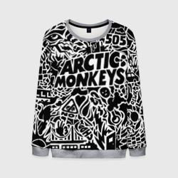 Мужской свитшот 3D Arctic monkeys Pattern