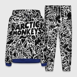 Женский костюм с толстовкой 3D Arctic monkeys Pattern
