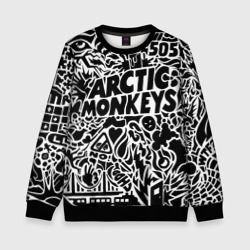 Детский свитшот 3D Arctic monkeys Pattern