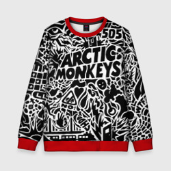 Детский свитшот 3D Arctic monkeys Pattern