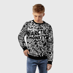 Детский свитшот 3D Arctic monkeys Pattern - фото 2