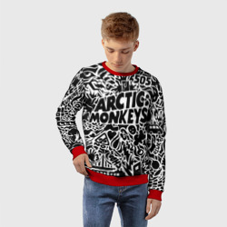 Детский свитшот 3D Arctic monkeys Pattern - фото 2