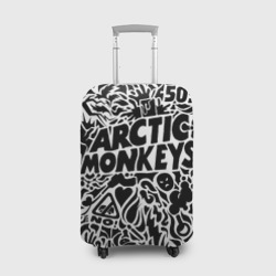 Чехол для чемодана 3D Arctic monkeys Pattern