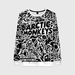 Женский свитшот 3D Arctic monkeys Pattern