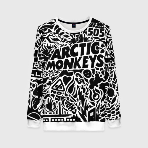 Женский свитшот 3D Arctic monkeys Pattern, цвет 3D печать