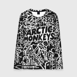 Мужской лонгслив 3D Arctic monkeys Pattern