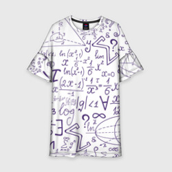 Детское платье 3D Математические формулы наука