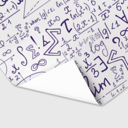 Бумага для упаковки 3D Математические формулы наука - фото 2