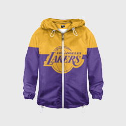 Детская ветровка 3D Lakers line hexagon sport