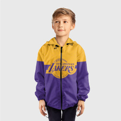 Детская ветровка 3D Lakers line hexagon sport - фото 2