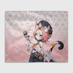 Плед 3D Genshin Impact, Диона Геншин Импакт