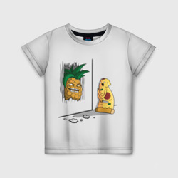 Детская футболка 3D Here's pineapple!