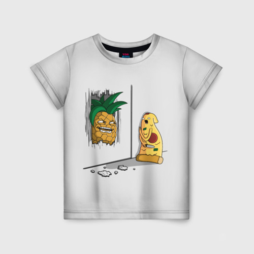 Детская футболка 3D Here's pineapple!, цвет 3D печать