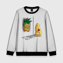 Детский свитшот 3D Here's pineapple!