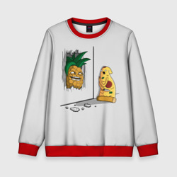 Детский свитшот 3D Here's pineapple!