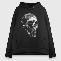 Женское худи Oversize хлопок Memento mori!