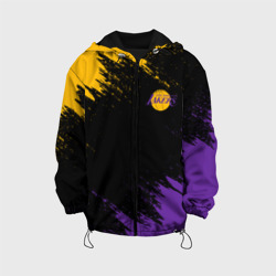 Детская куртка 3D Lakers брызги красок