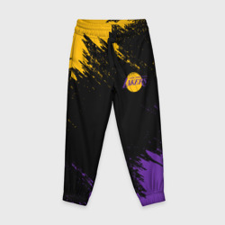 Детские брюки 3D Lakers брызги красок