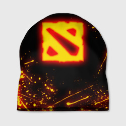 Шапка 3D Dota 2 fire logo Дота 2 огненный лого