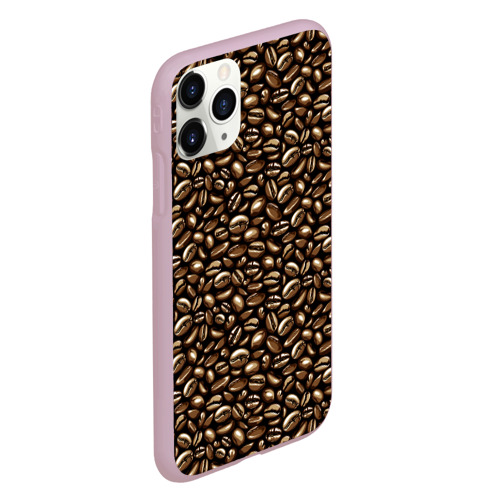 Чехол для iPhone 11 Pro матовый Кофе (Coffee), цвет розовый - фото 3