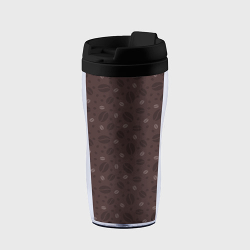 Термокружка-непроливайка Кофе - Coffee, цвет черный