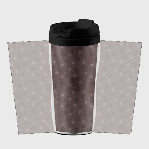 Термокружка-непроливайка Кофе - Coffee, цвет черный - фото 2
