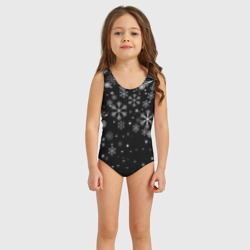 Детский купальник 3D [Снежинки] - Новый год