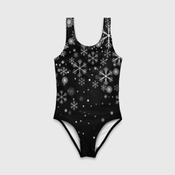 Детский купальник 3D [Снежинки] - Новый год - фото 2