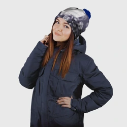 Шапка 3D c помпоном [Токийские мстители] - Подтёки красок - фото 2