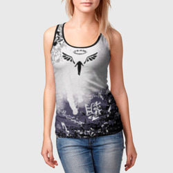 Женская майка 3D [Токийские мстители] - Подтёки красок - фото 2