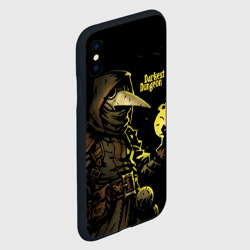 Чехол для iPhone XS Max матовый Darkest dungeon Plague Doctor - фото 2