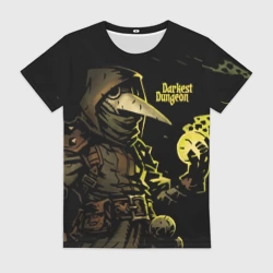 Женская футболка 3D Darkest dungeon Plague Doctor