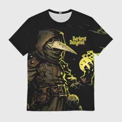 Мужская футболка 3D Darkest dungeon Plague Doctor