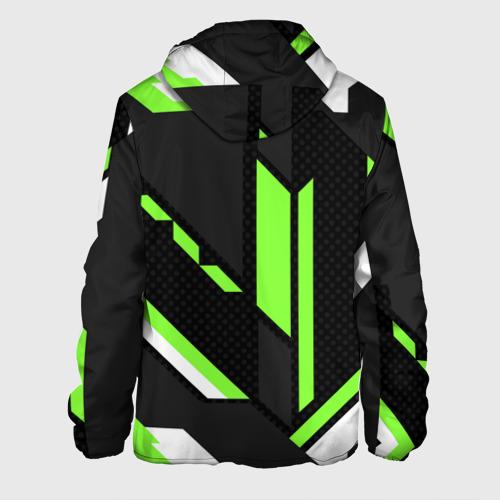 Мужская куртка 3D Шкода геометрия линии Skoda geometry sport, цвет 3D печать - фото 2